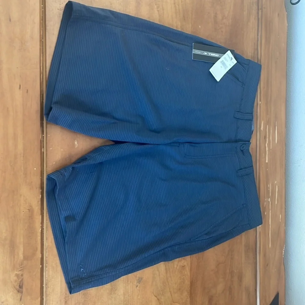 Oniell NWT Men's Blue Striped Shorts Size 36